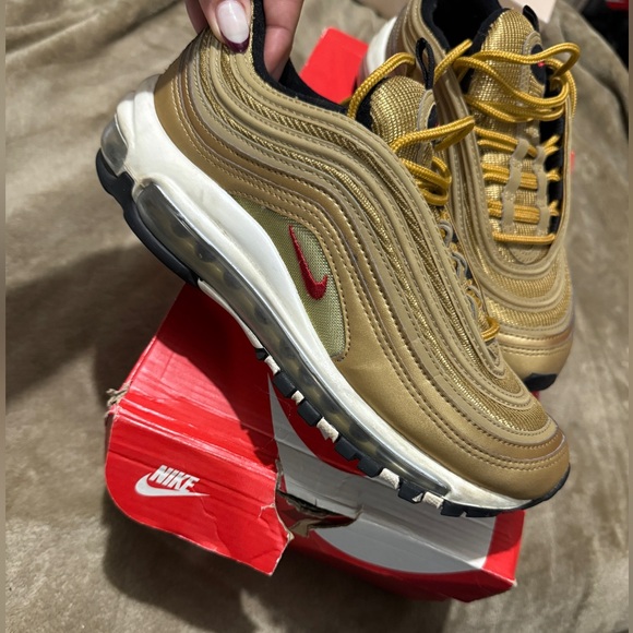 Air Max 97 QS "Metallic Gold" sneakers - Picture 1 of 4